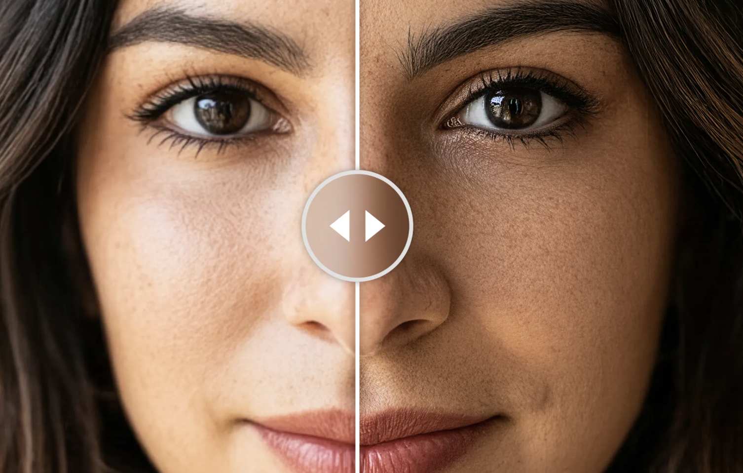 Ejemplo de mejora facial